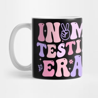 In My Testing Era Test Day Retro Motivational Teacher Kids Mug